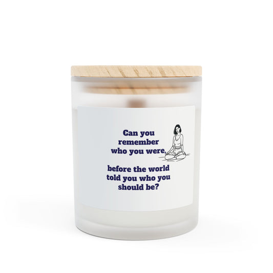 Christmas Calming Frosted Glass Candle, 11oz